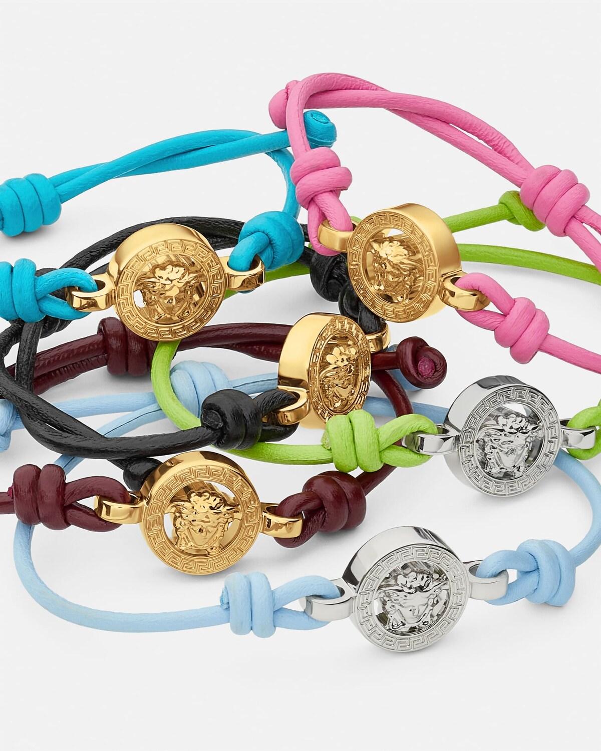 Medusa '95 Leather Bracelet - Image 3