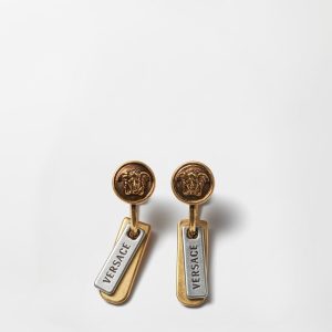 Logo Tag Earrings