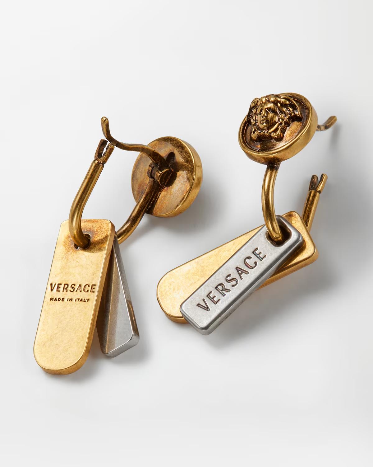 Logo Tag Earrings - Image 3