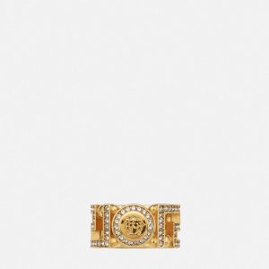 Greca Crystal Ring