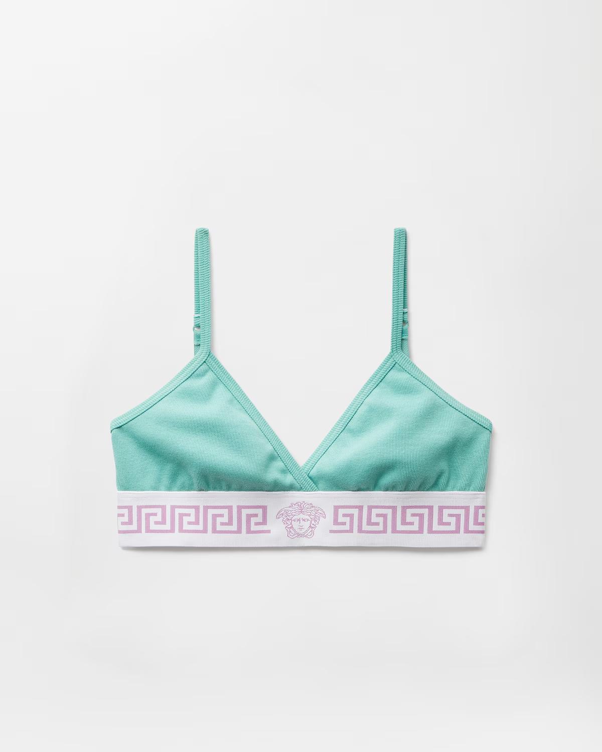 Ribbed Cotton-Jersey Bralette