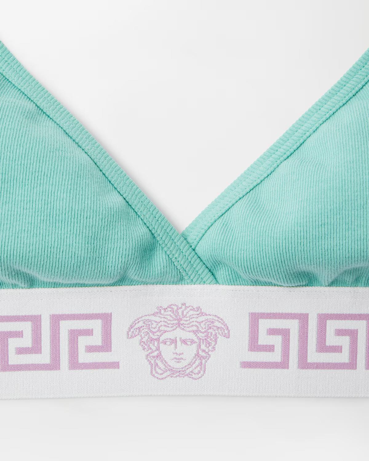 Ribbed Cotton-Jersey Bralette - Image 3