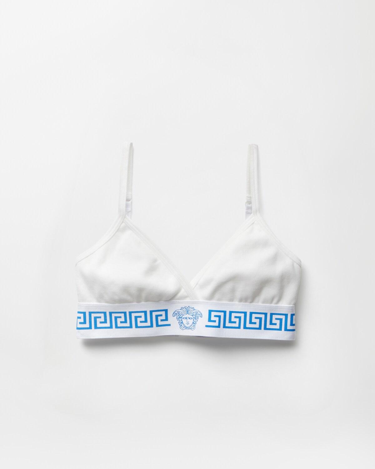 Ribbed Cotton-Jersey Bralette