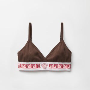 Ribbed Cotton-Jersey Bralette