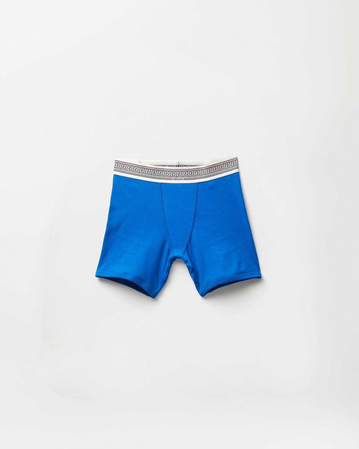 Ribbed Cotton-Jersey Trunks