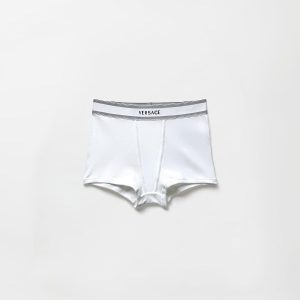 Ribbed Cotton-Jersey Trunks