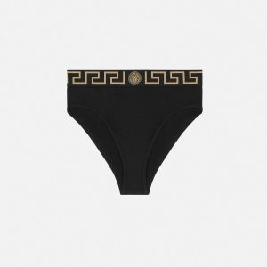 Cotton-Jersey High-Waist Briefs