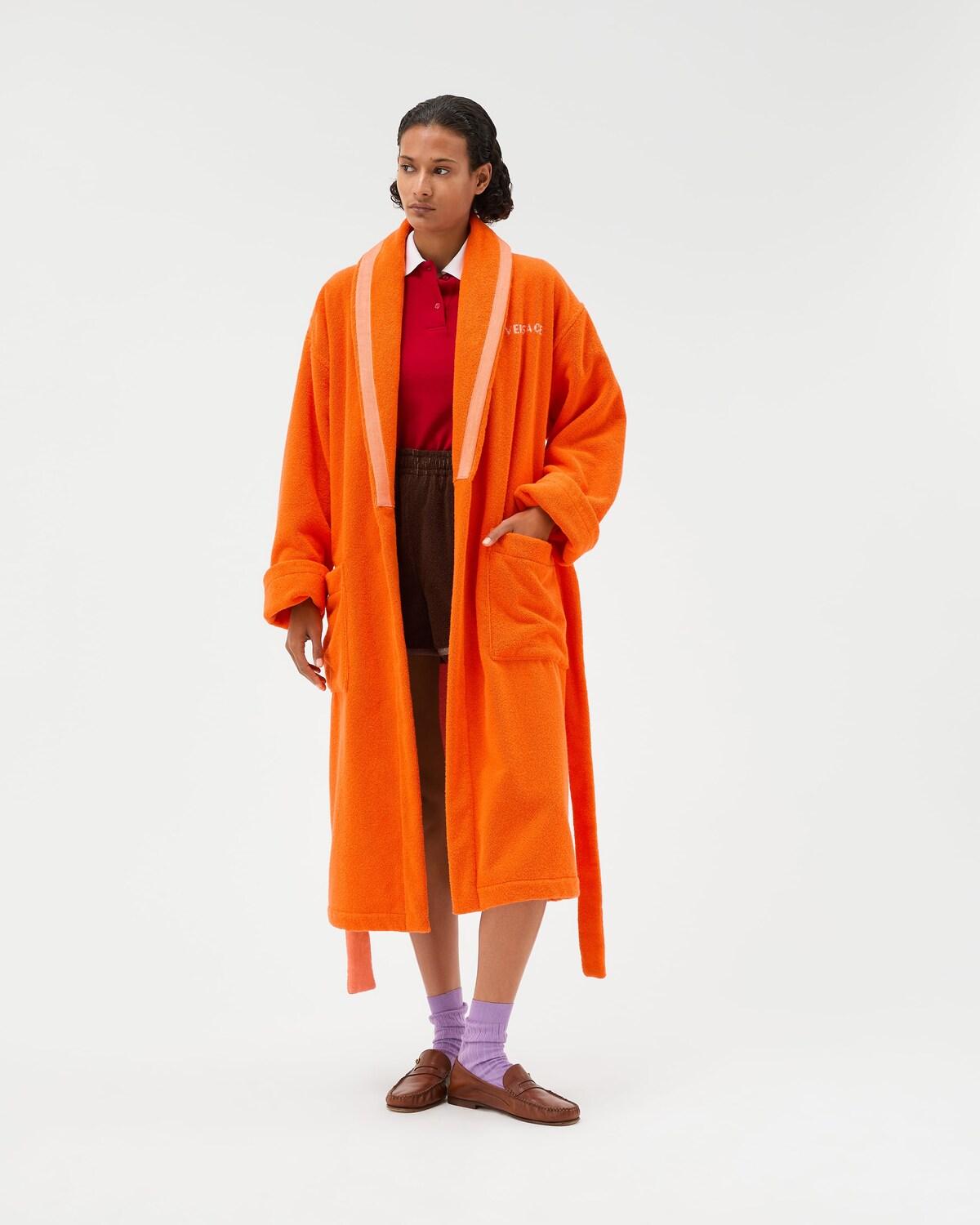 Cotton-Terry Jacquard Bathrobe - Image 2