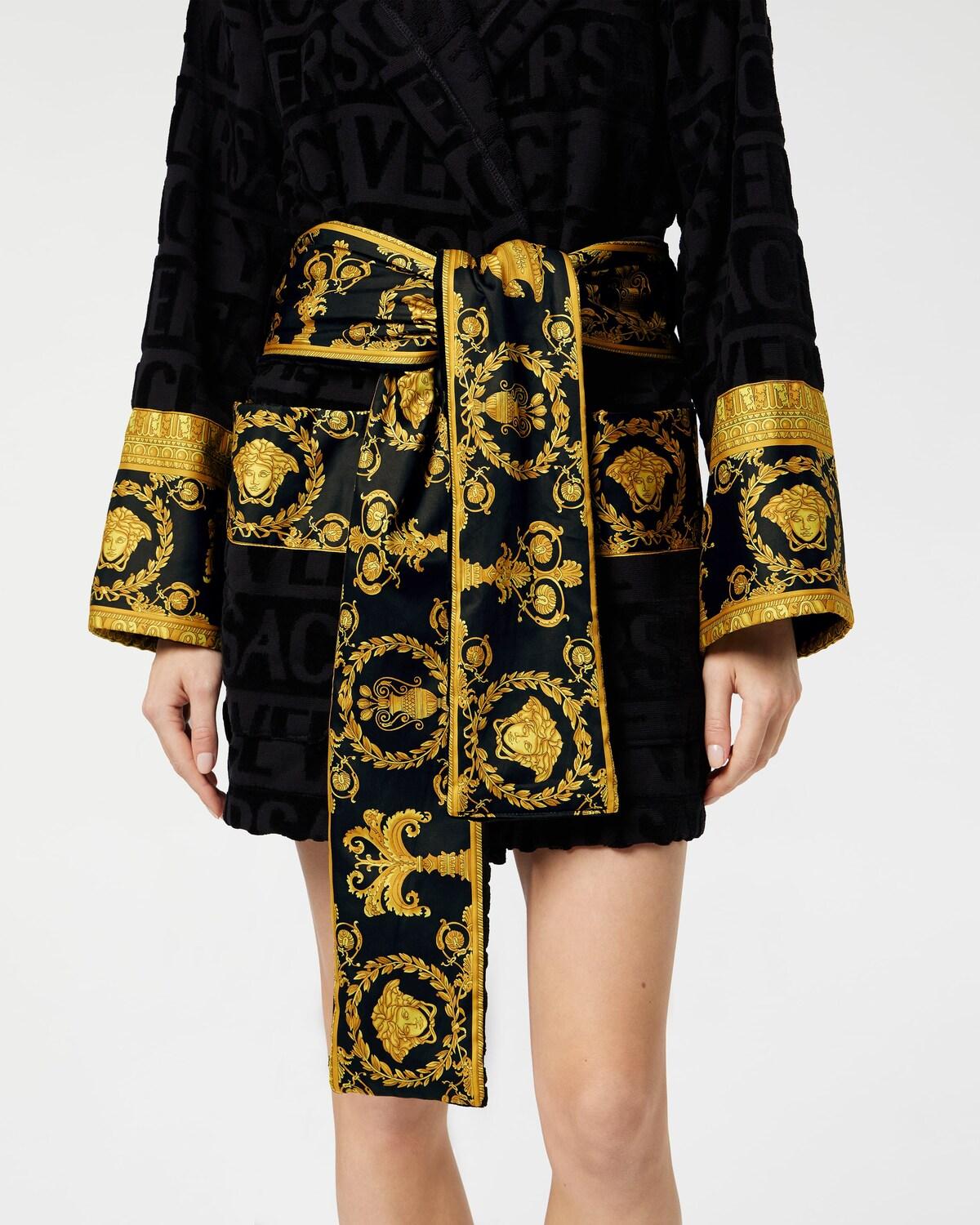 I ? Baroque Short Bathrobe - Image 3
