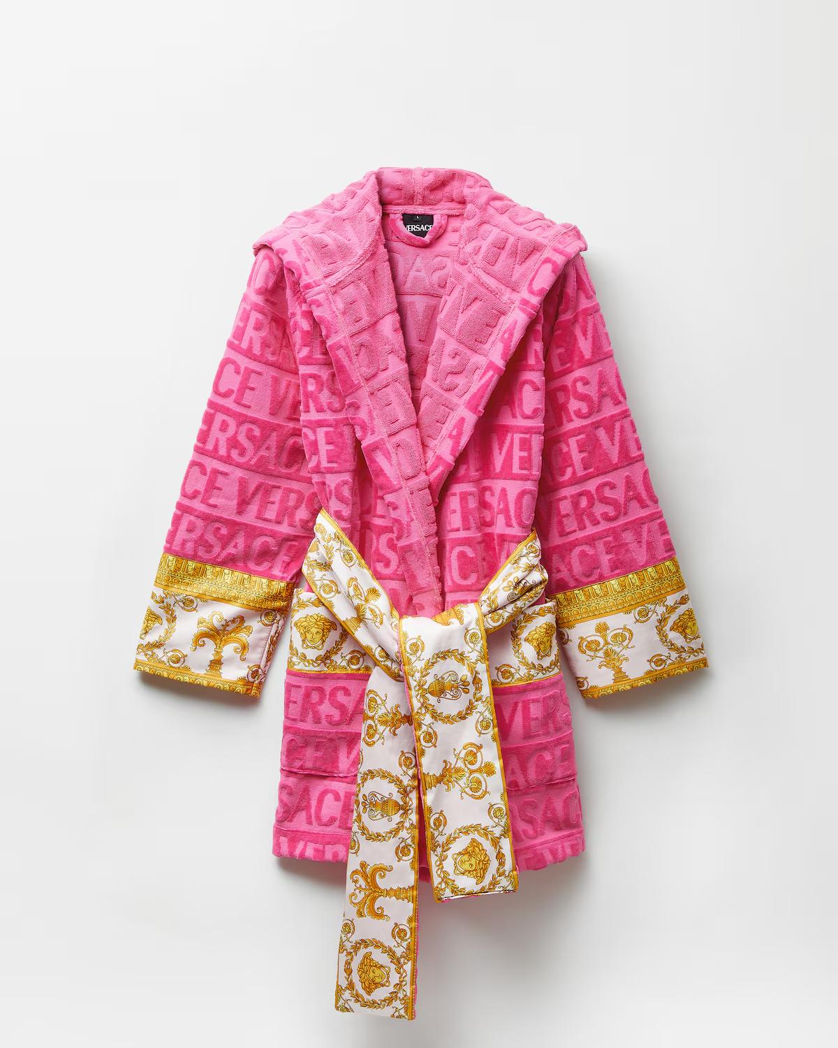 I ? Baroque Short Bathrobe