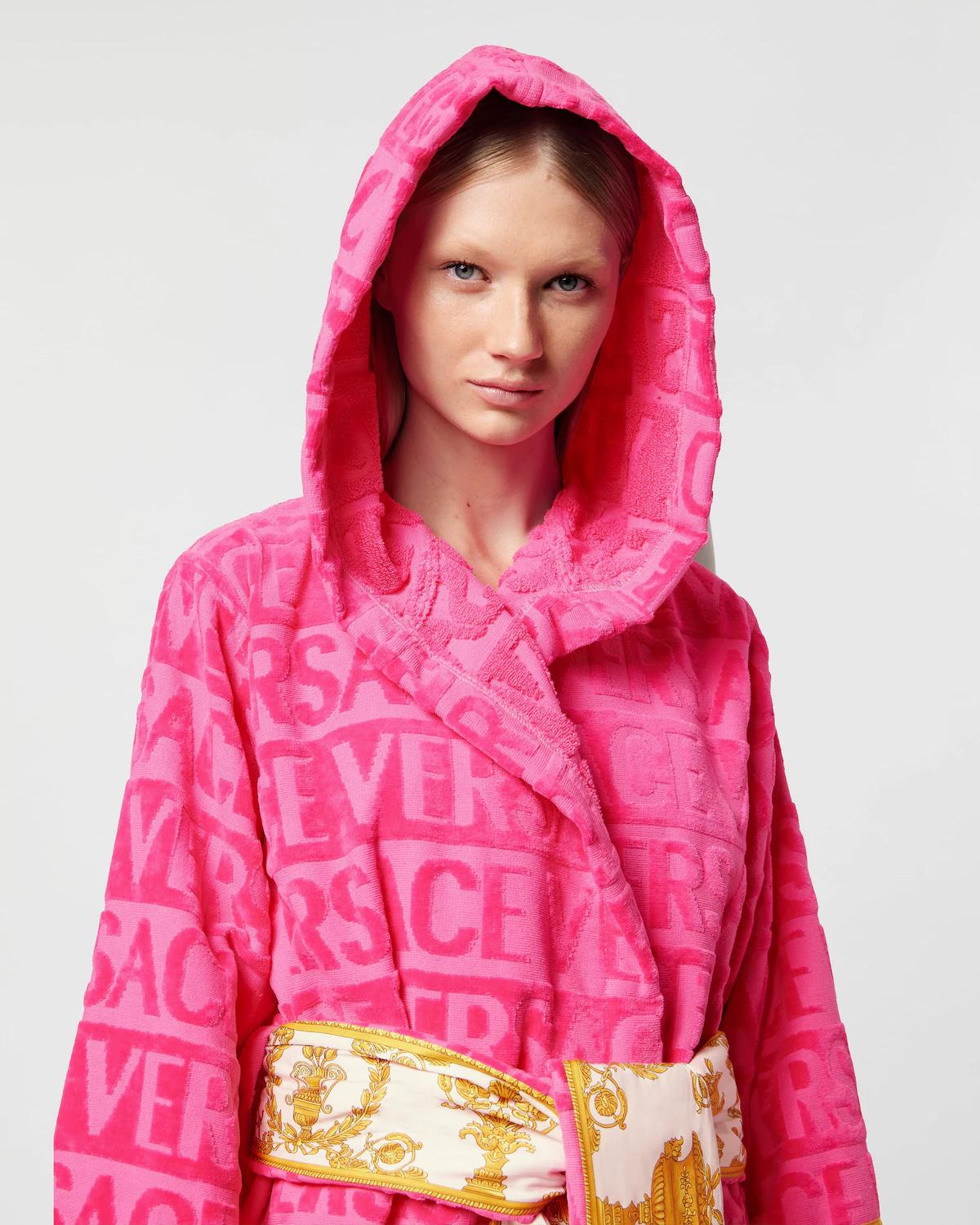 I ? Baroque Short Bathrobe - Image 2