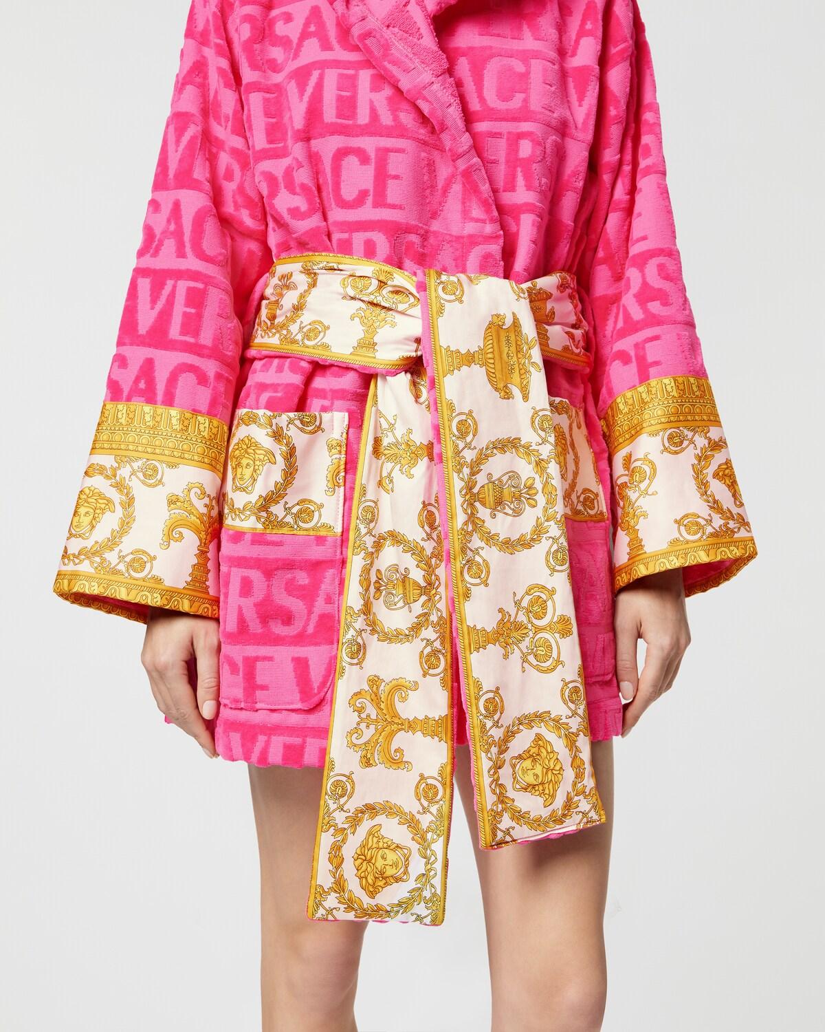 I ? Baroque Short Bathrobe - Image 3