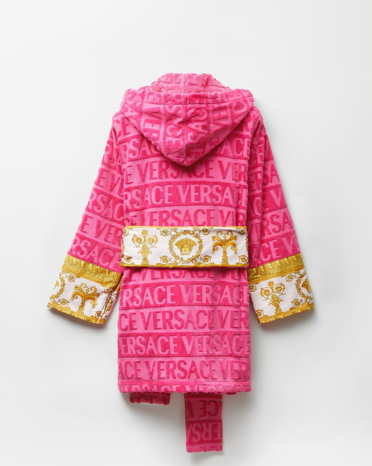 I ? Baroque Short Bathrobe - Image 4