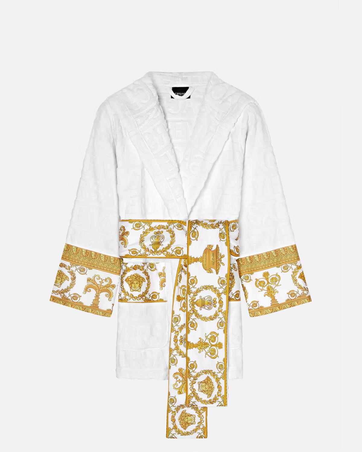 I ? Baroque Short Bathrobe