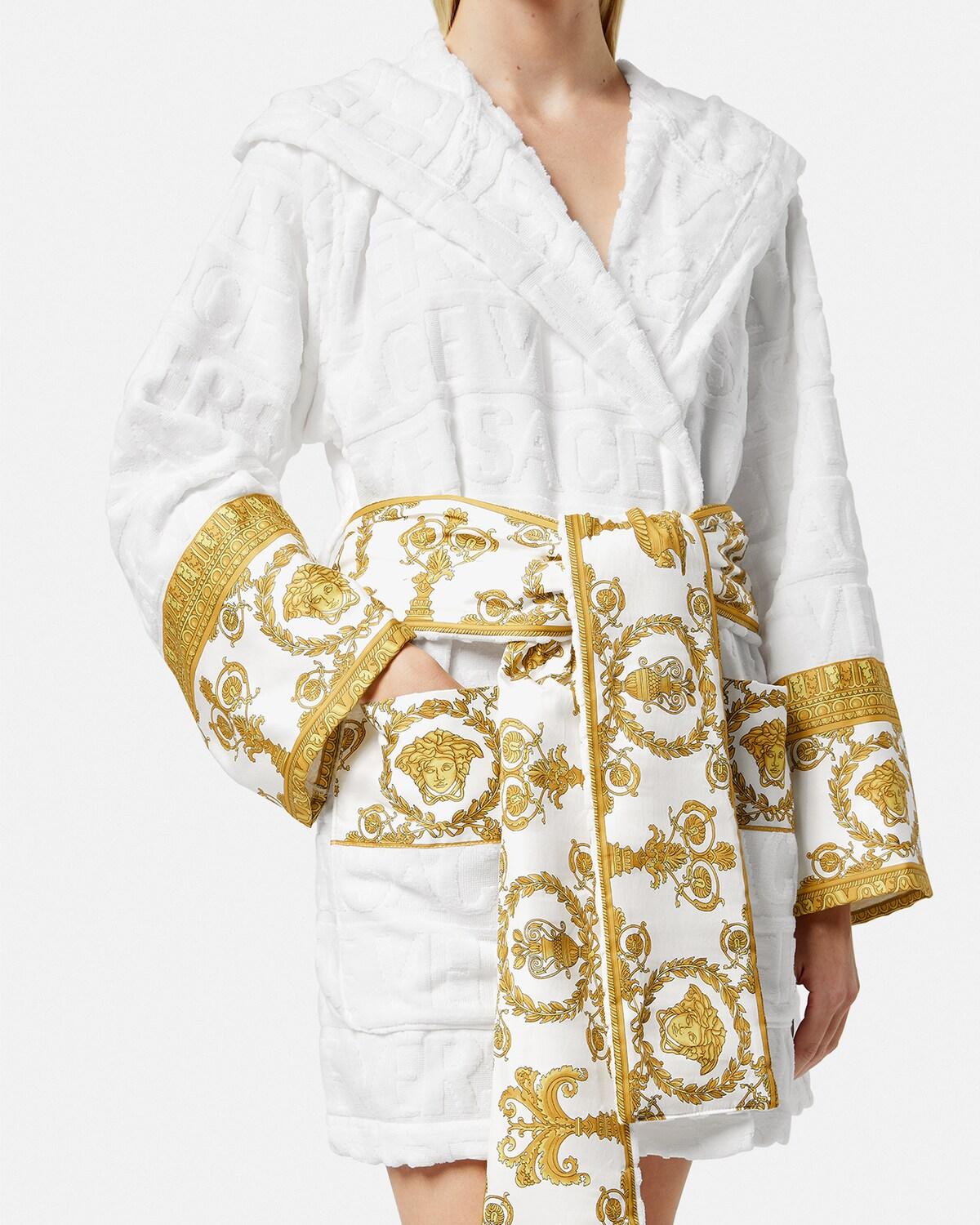 I ? Baroque Short Bathrobe - Image 5