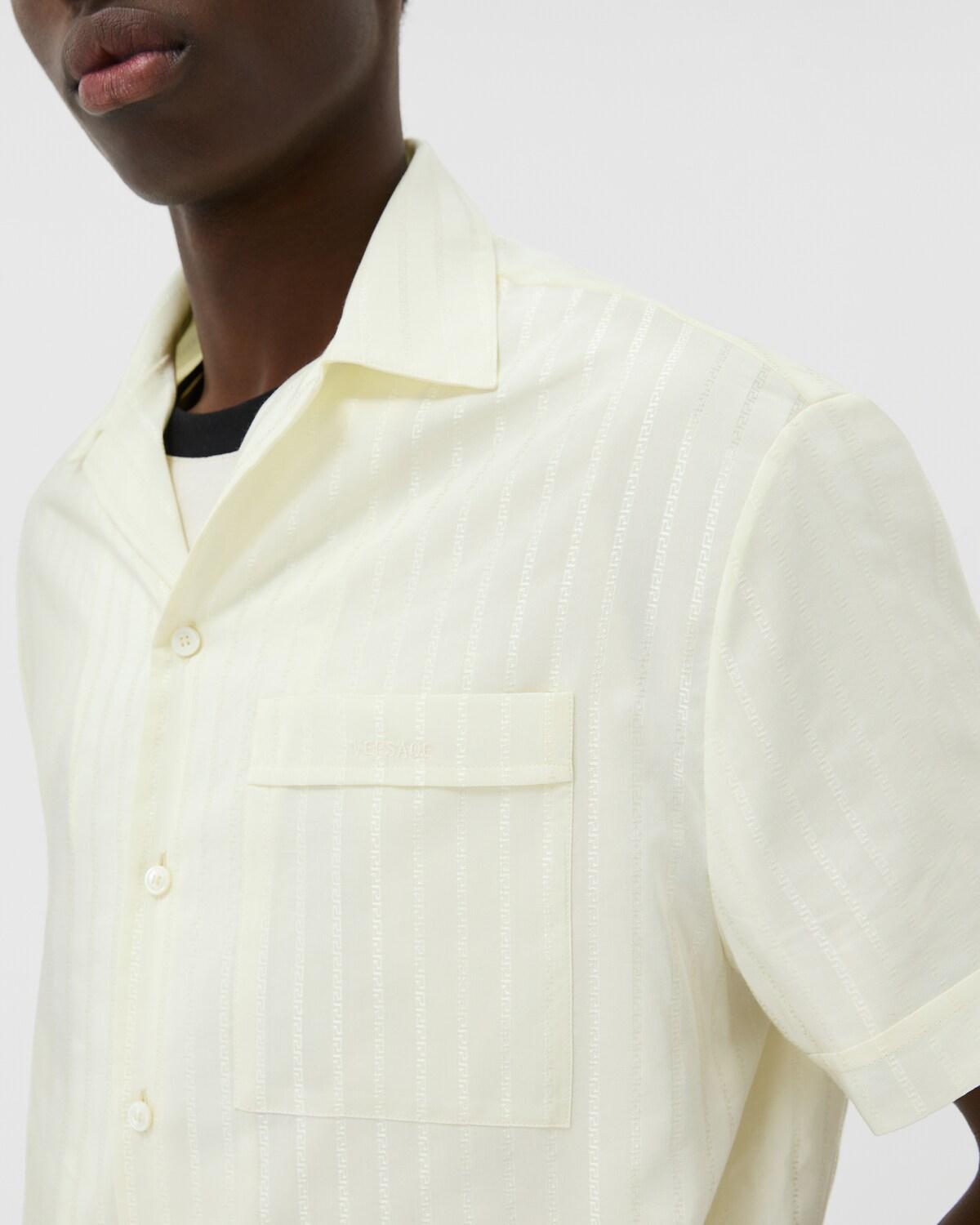 Jacquard Cotton-Silk Regular Shirt - Image 5