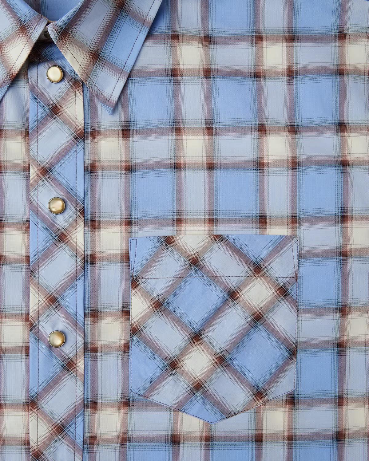 Checked Cotton-Poplin Slim Shirt - Image 2