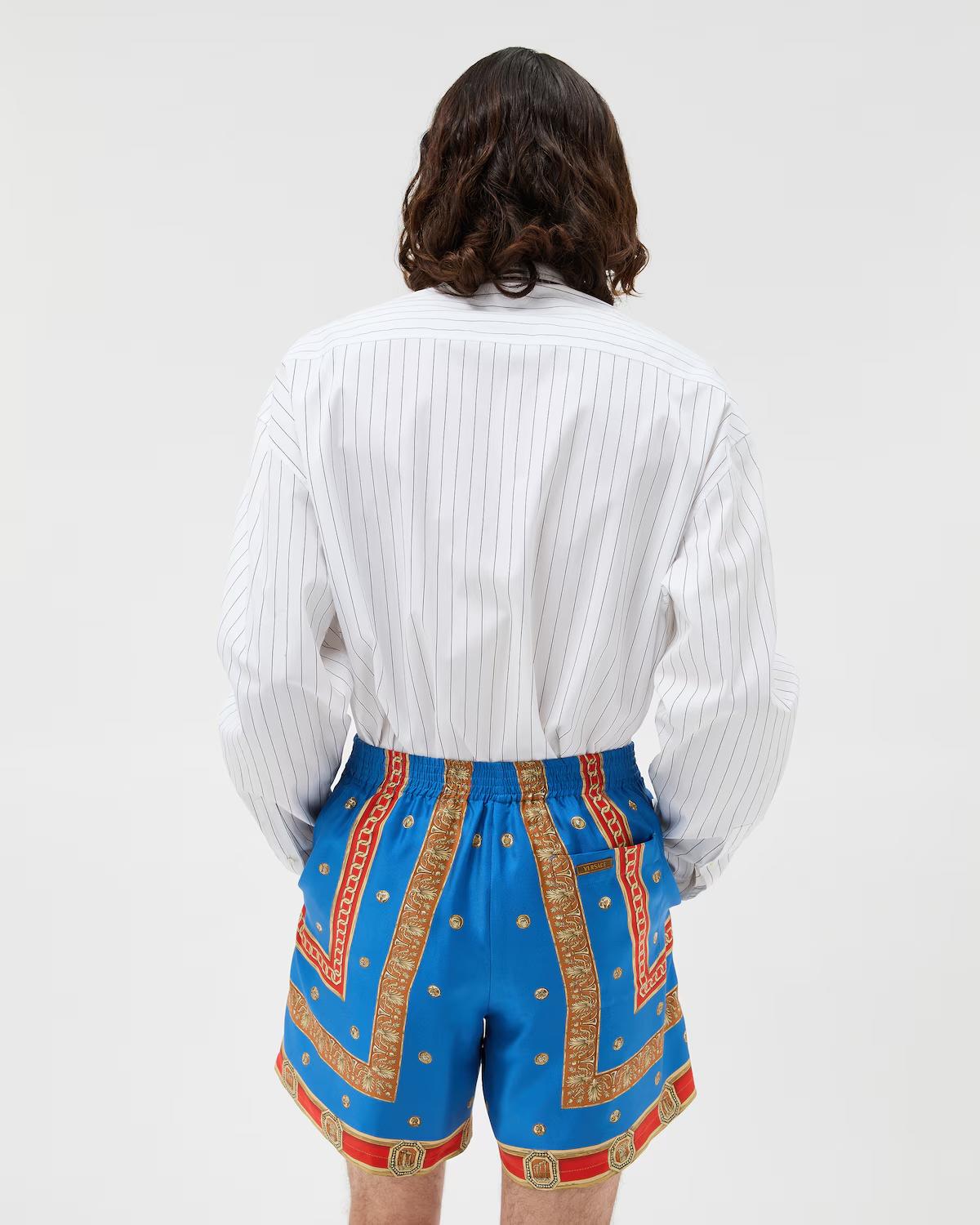 Striped Cotton-Poplin Loose Shirt - Image 3