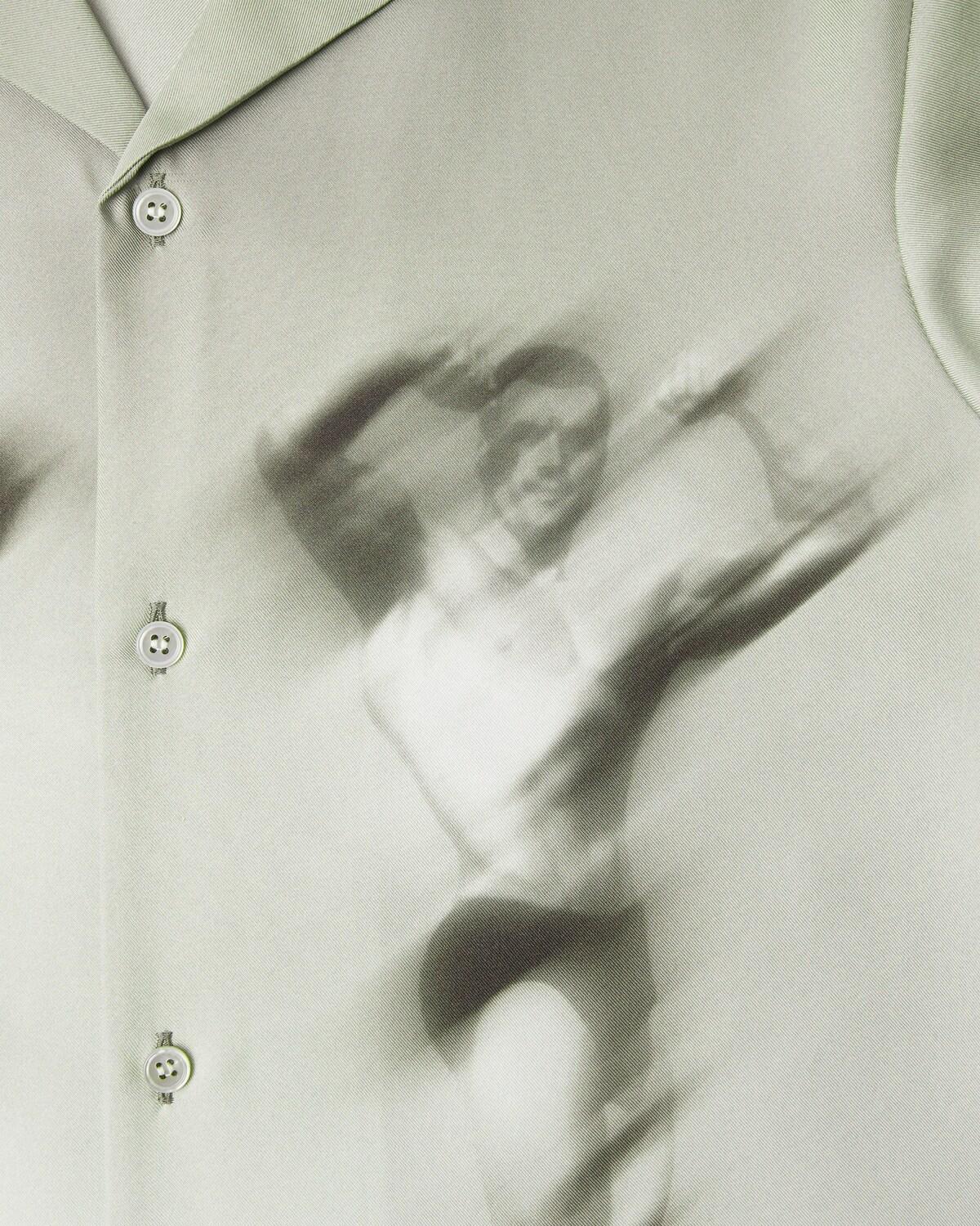 Printed Silk Twill Slim Shirt - Image 2