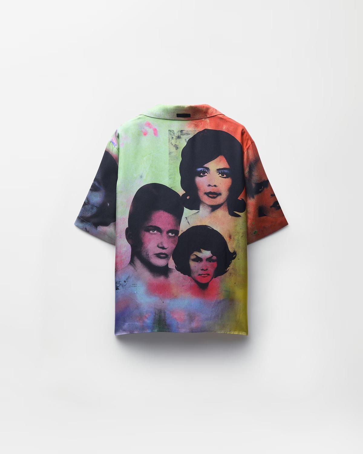 Printed Silk Twill Shirt - Image 3