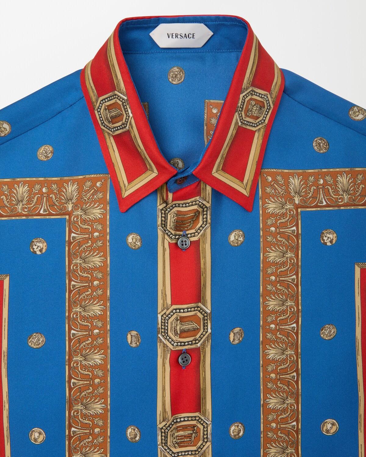Printed Silk Twill Regular Shirt - Image 2