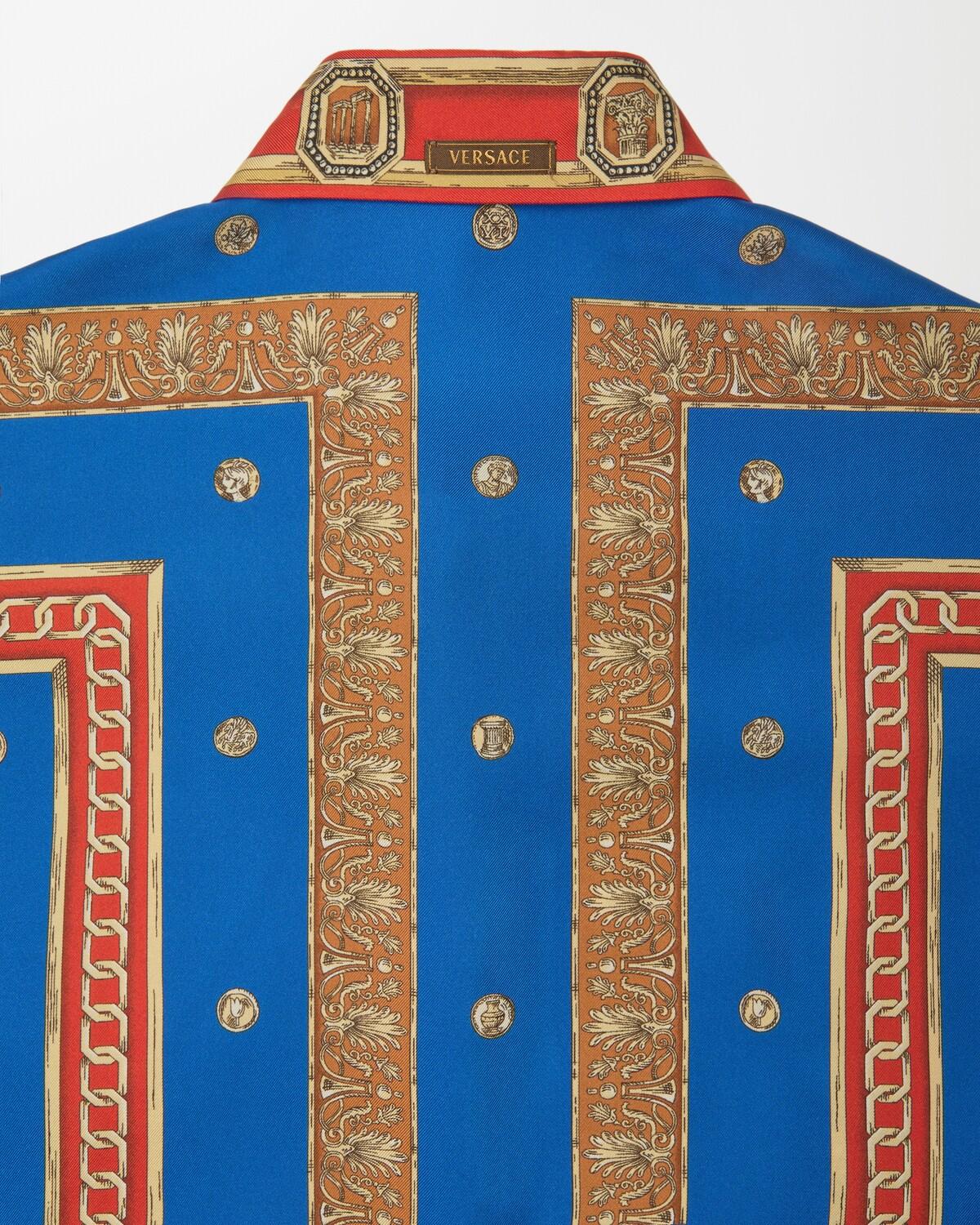 Printed Silk Twill Regular Shirt - Image 4