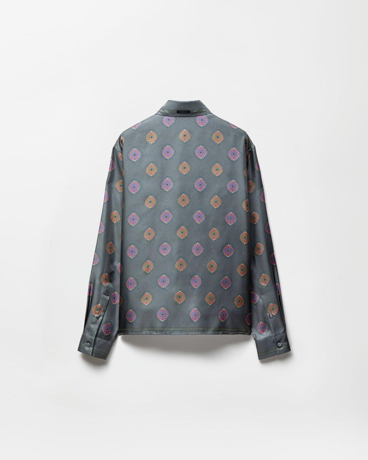Printed Silk Twill Regular Shirt - Image 3