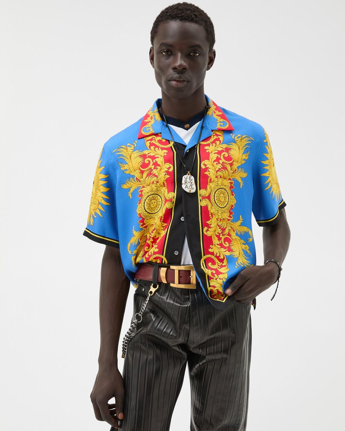 Printed Silk Twill Shirt - Image 2