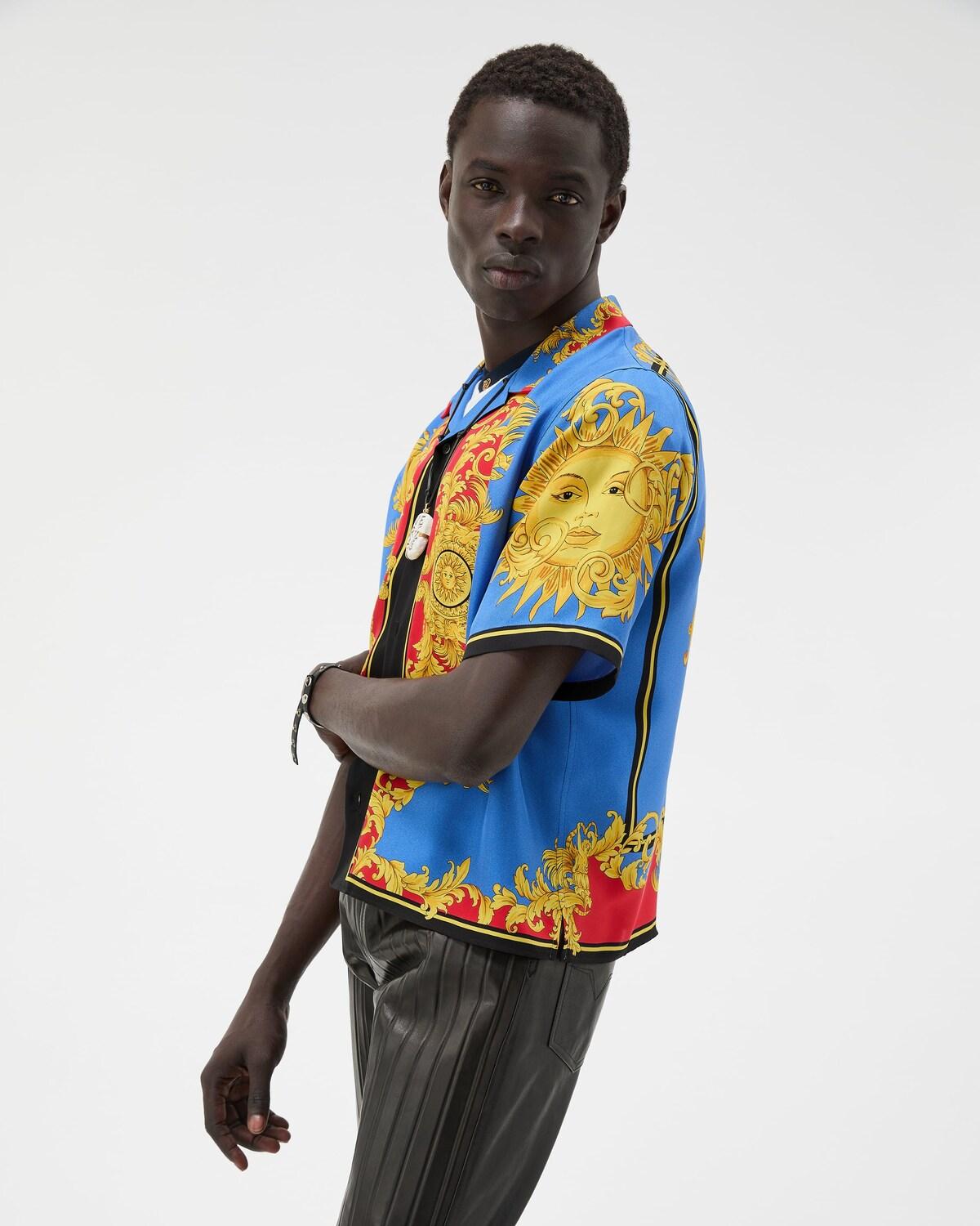 Printed Silk Twill Shirt - Image 4