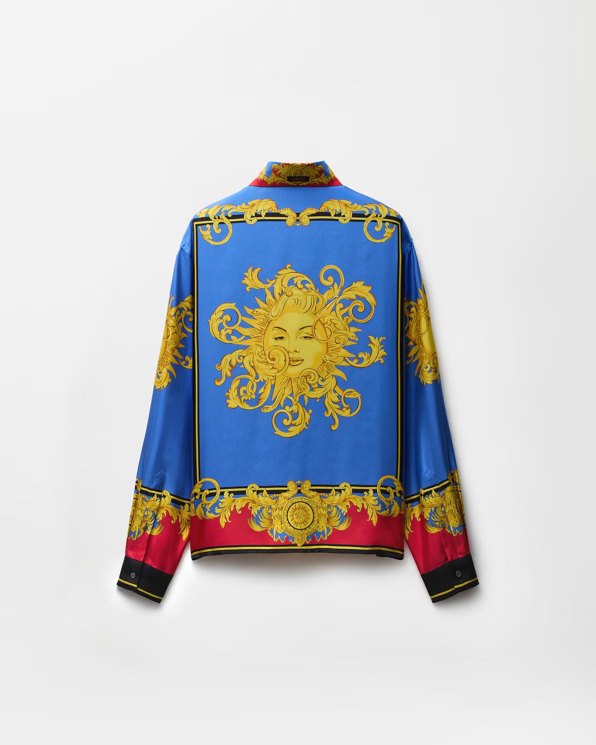 Printed Silk Twill Regular Shirt - Image 3