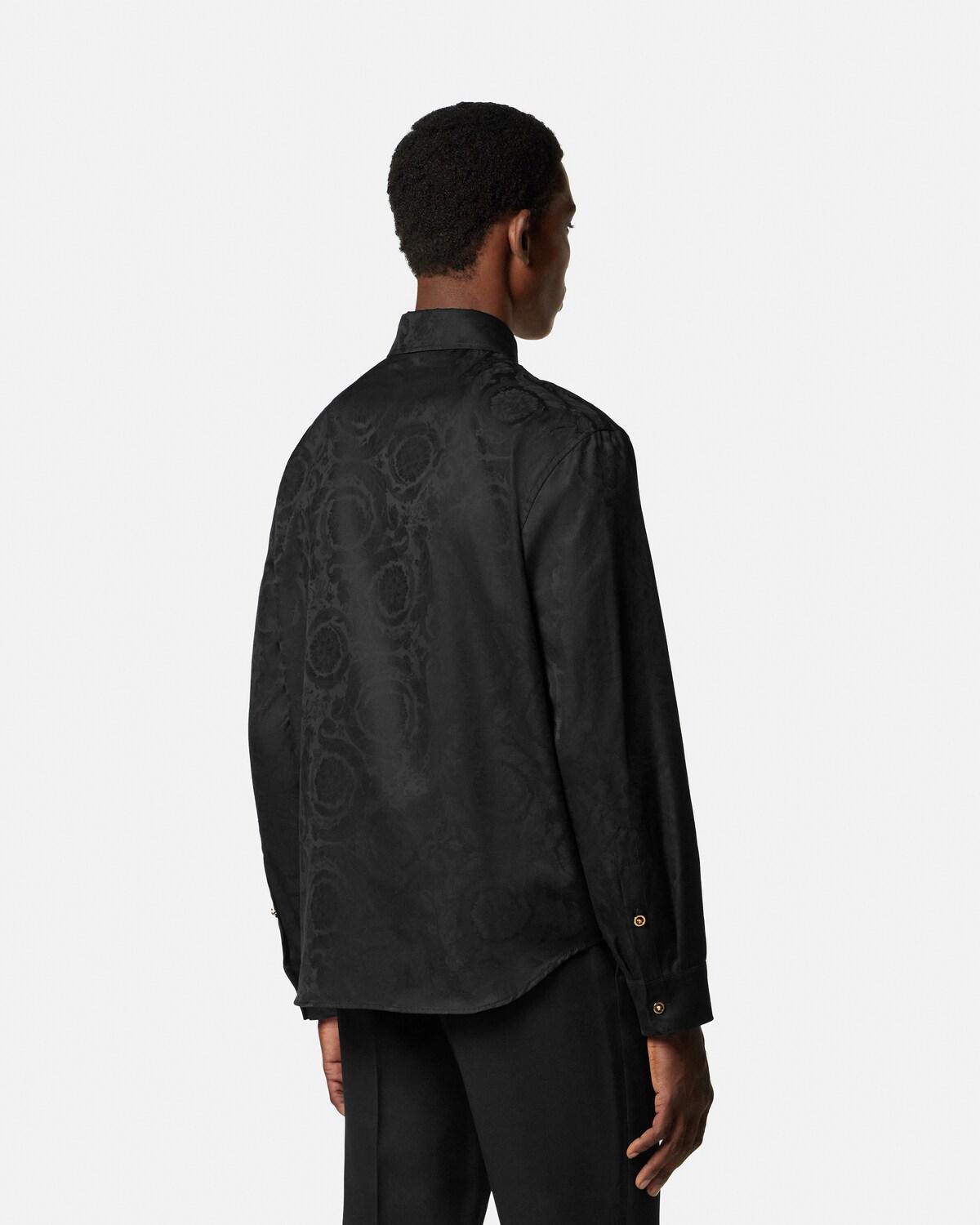 Jacquard Cotton-Poplin Shirt - Image 5