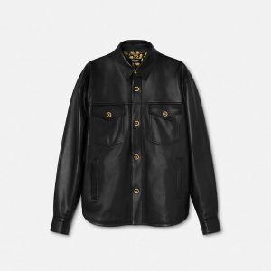 Leather Overshirt