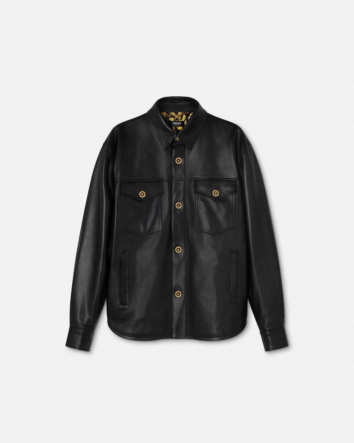 Leather Overshirt