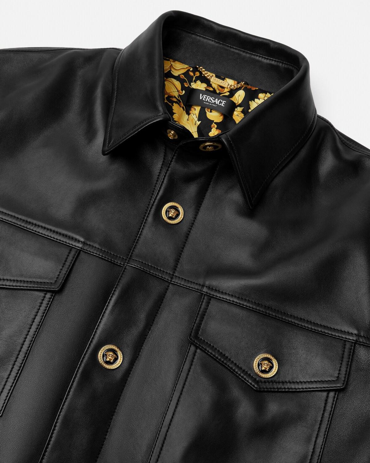 Leather Overshirt - Image 2