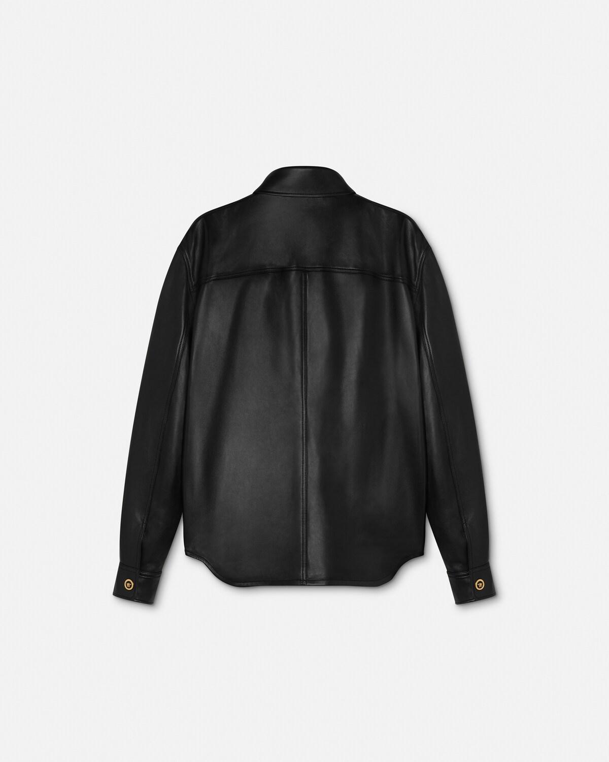 Leather Overshirt - Image 3