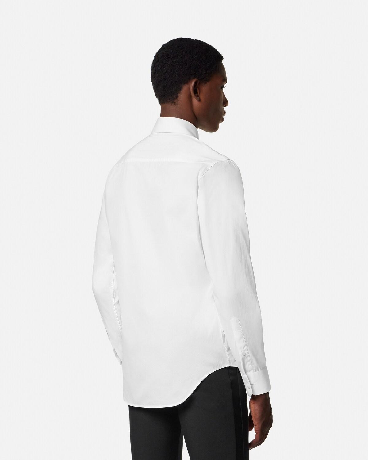 Embroidered Cotton-Poplin Evening Shirt - Image 5
