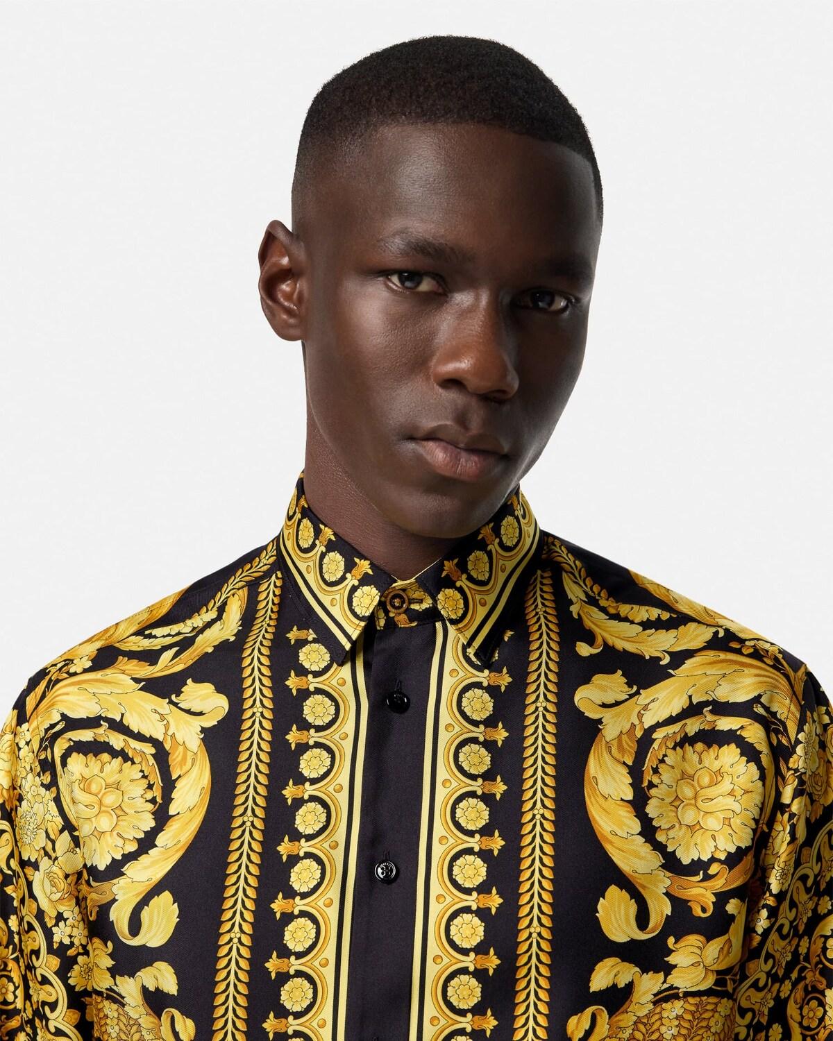 Printed Silk Twill Shirt - Image 3
