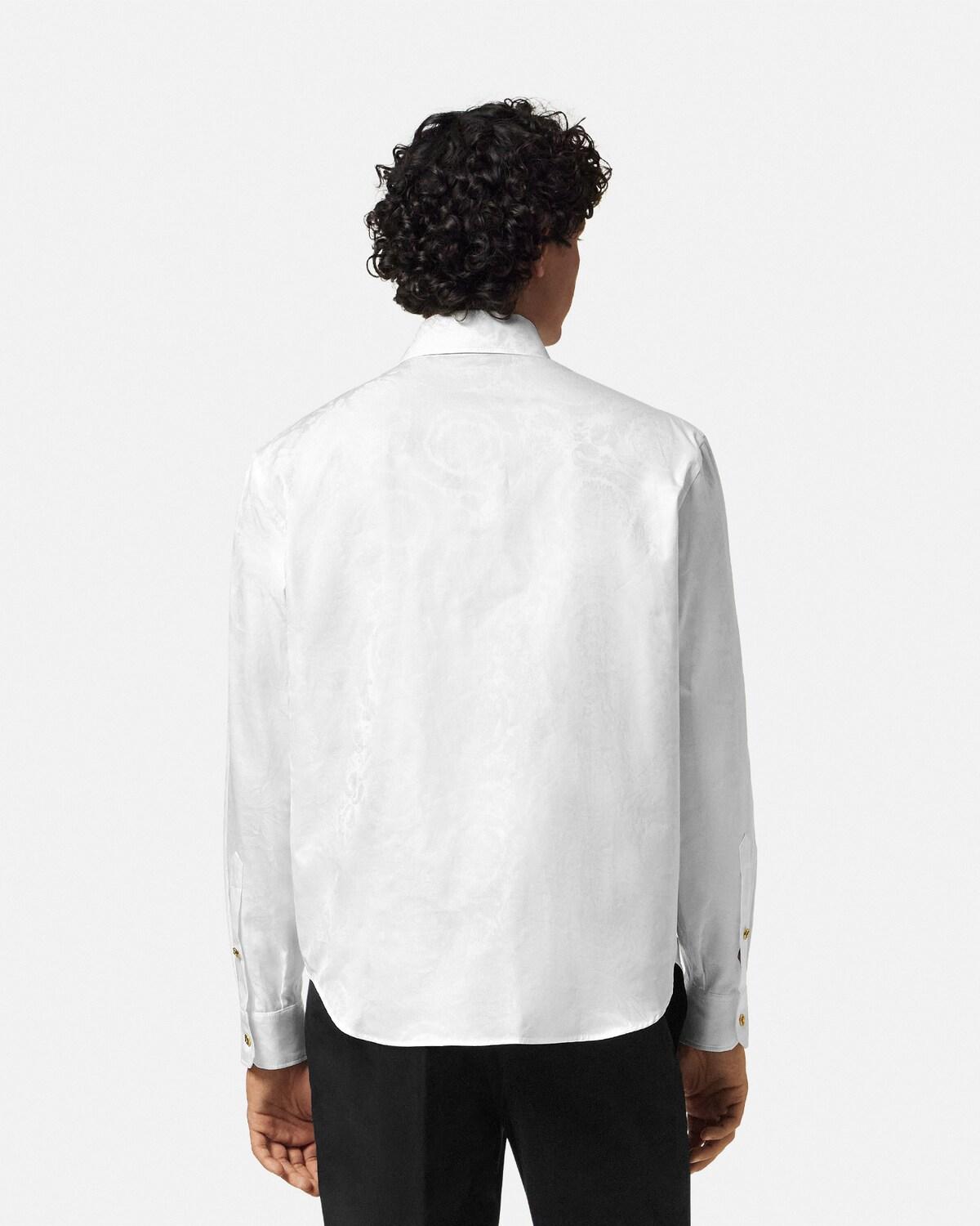 Jacquard Cotton-Poplin Shirt - Image 5