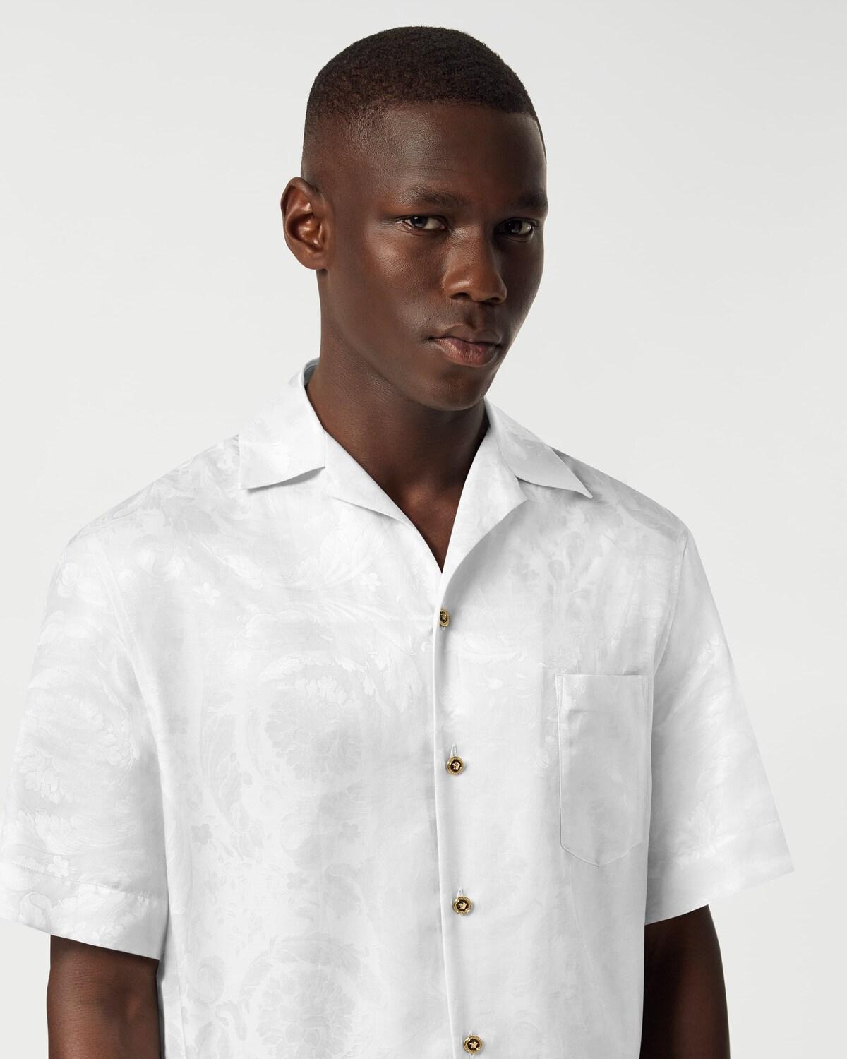 Jacquard Silk-Blend Shirt - Image 3