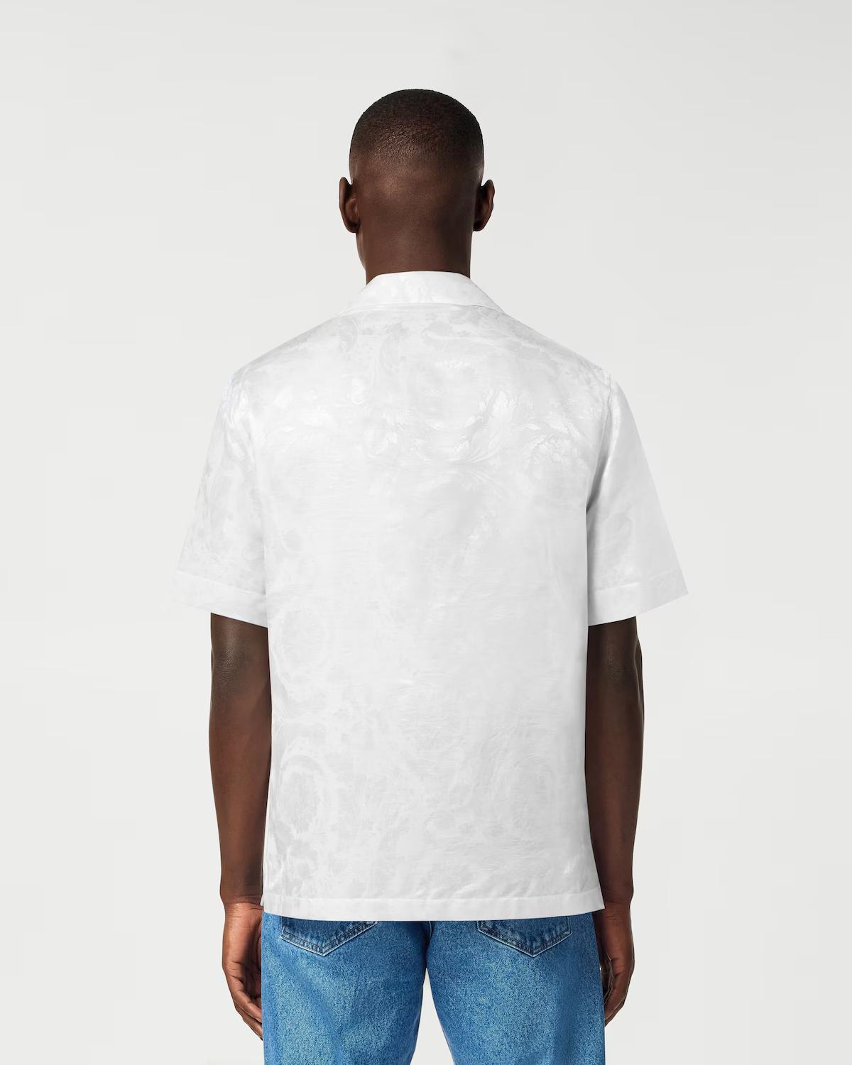Jacquard Silk-Blend Shirt - Image 5