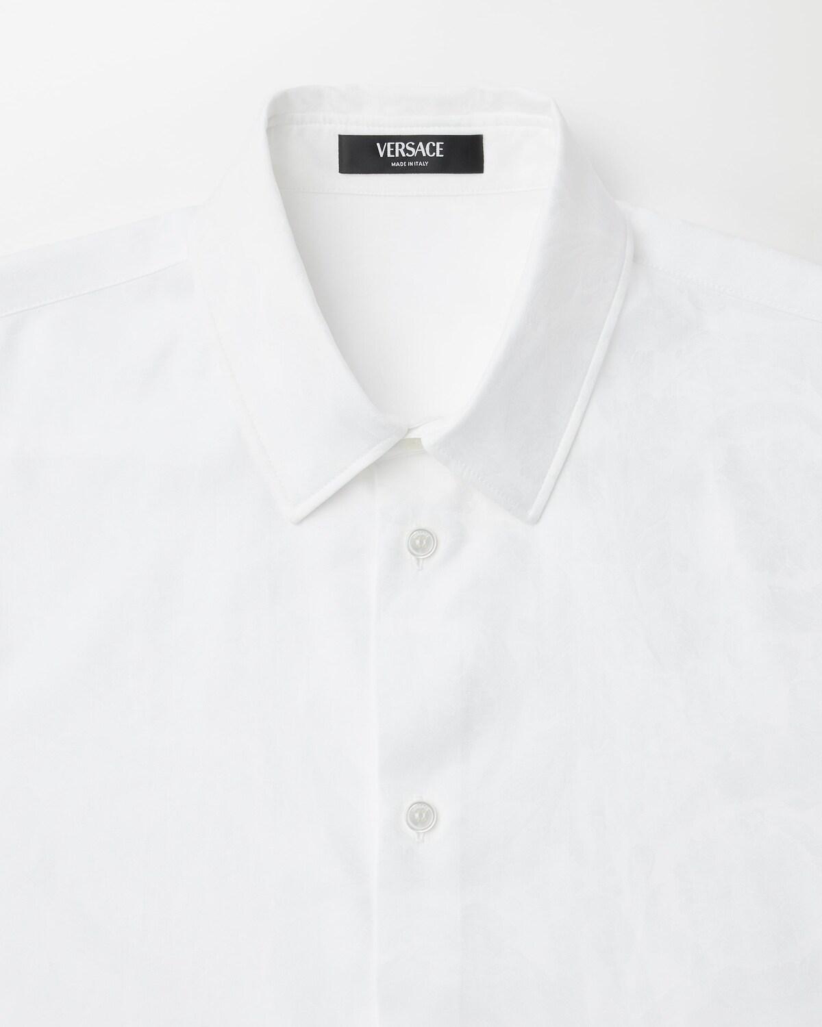 Jacquard Cotton-Poplin Shirt - Image 2