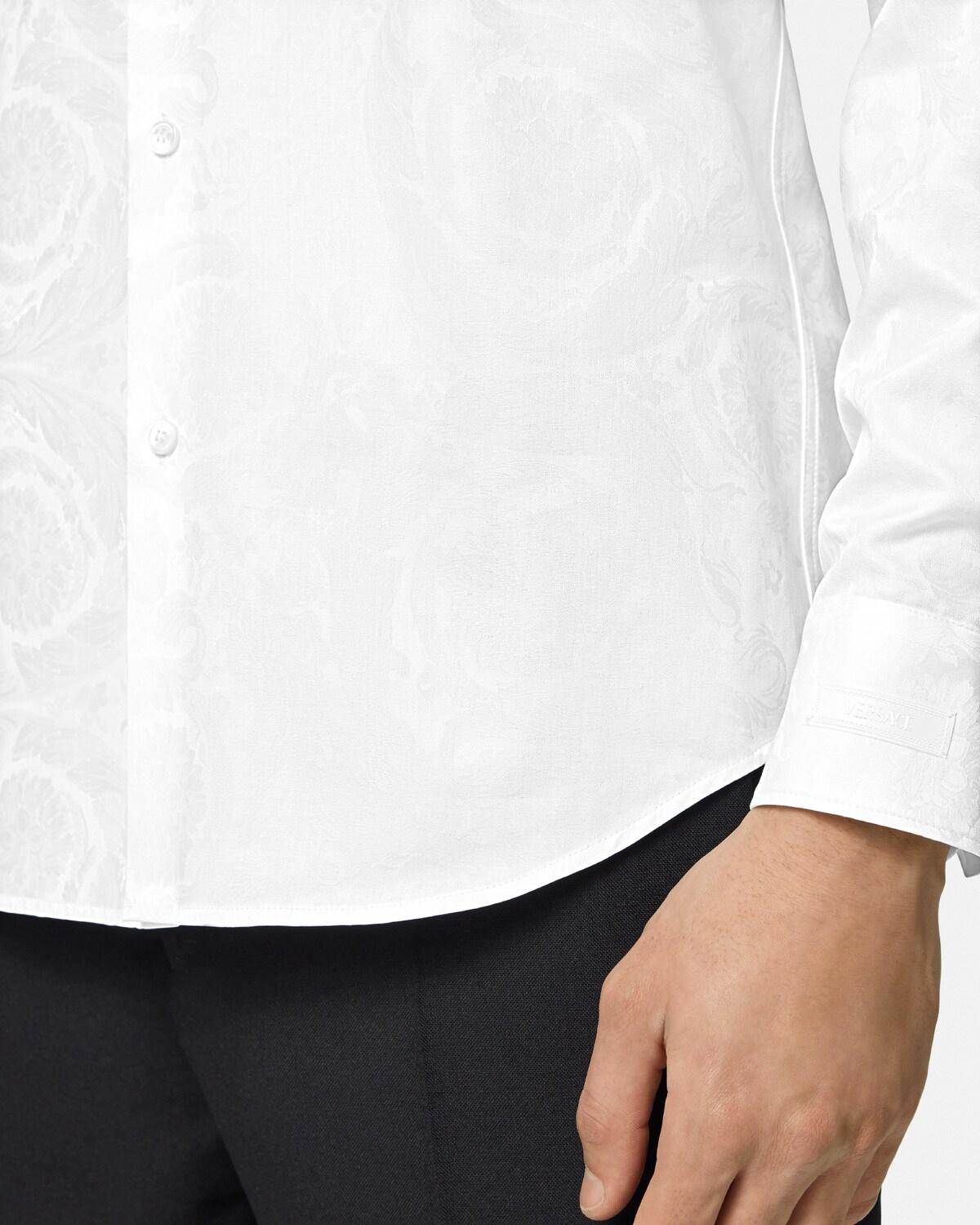 Jacquard Cotton-Poplin Shirt - Image 6