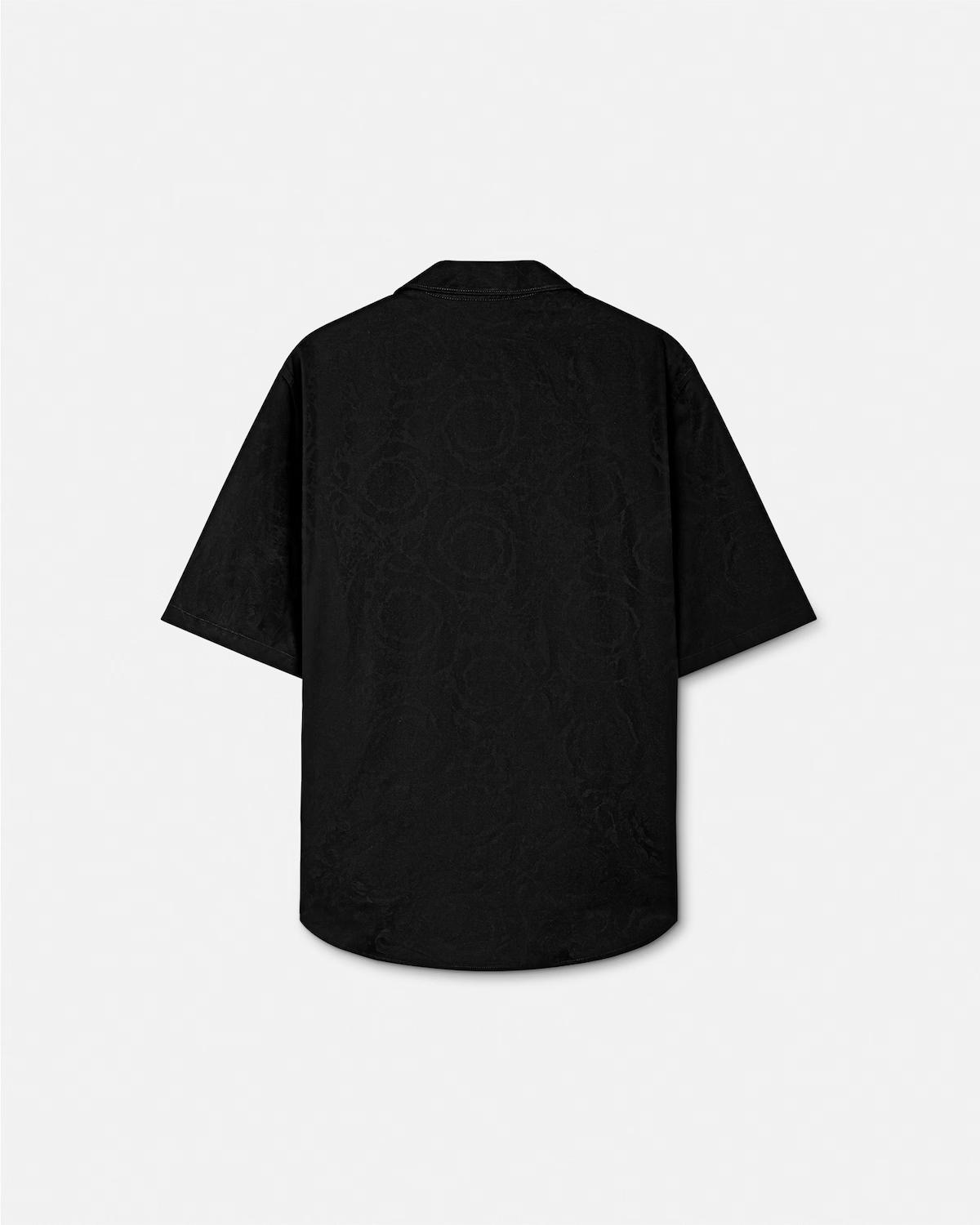 Jacquard Cotton-Poplin Shirt - Image 3