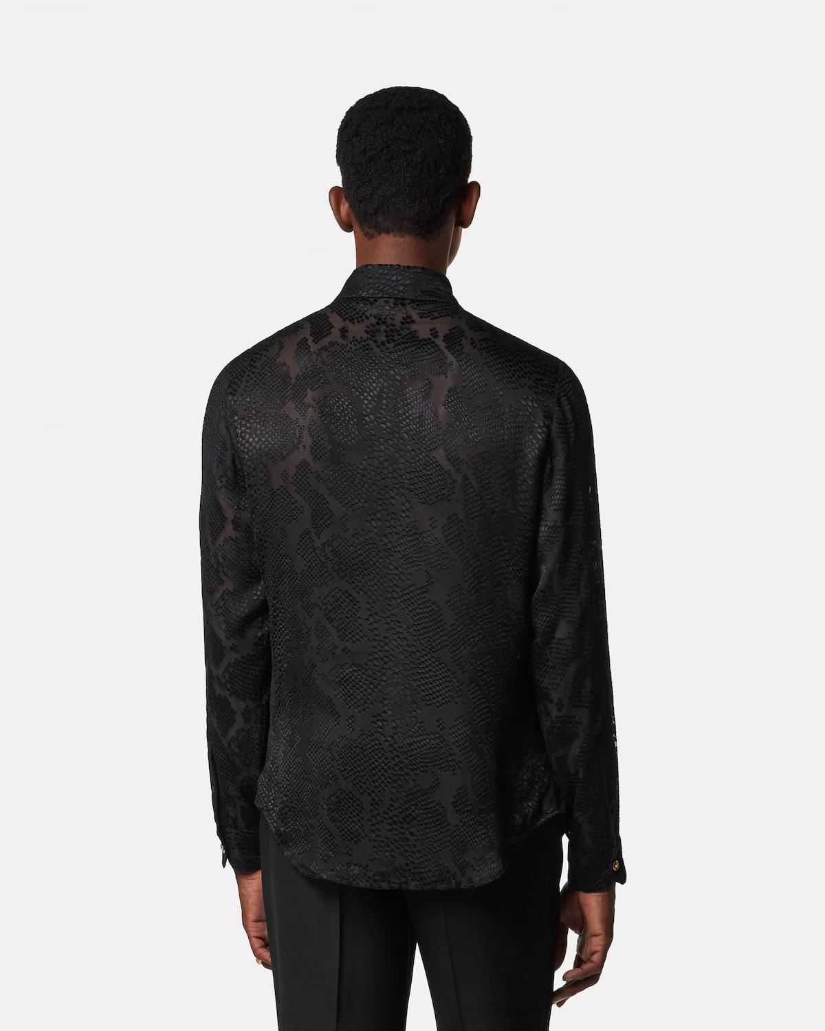 Python-Devor?? Silk-Blend Evening Shirt - Image 5