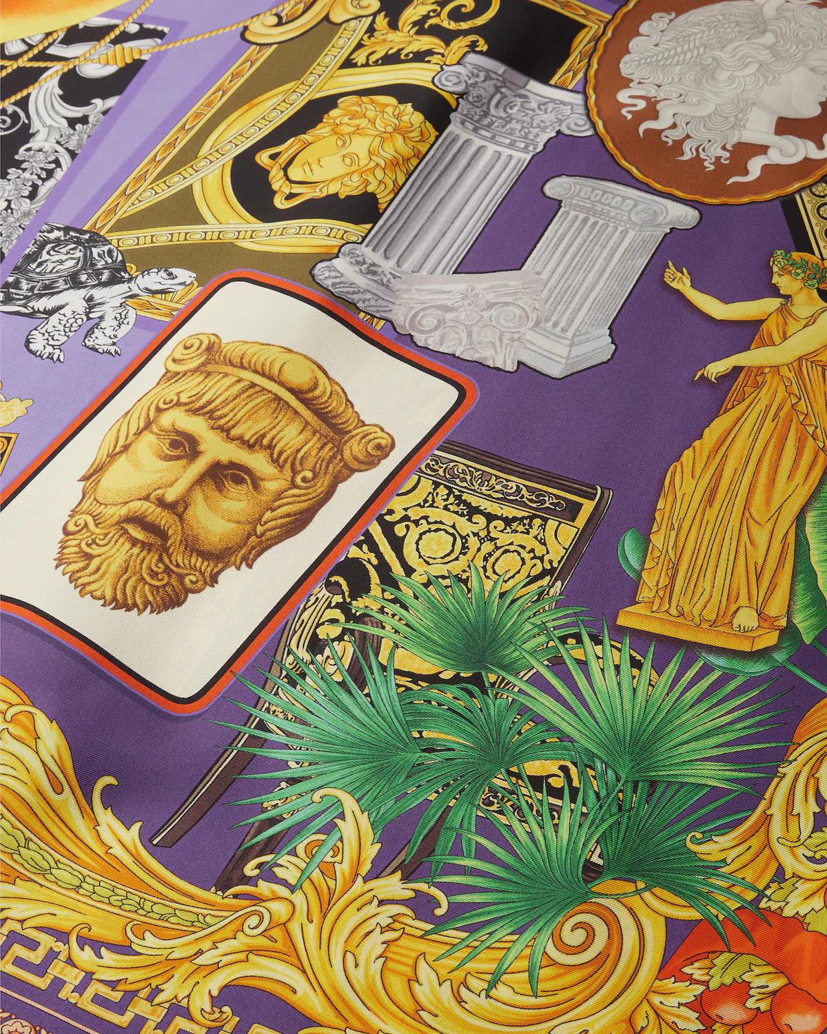 Printed Silk Twill Regular Shirt - Image 4
