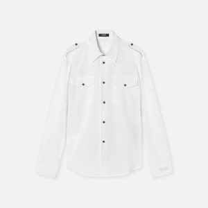 Cotton-Poplin Regular Shirt