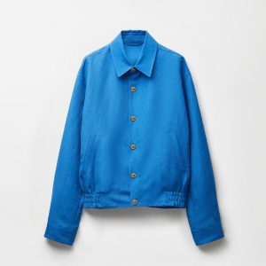 Wool-Linen Blouson