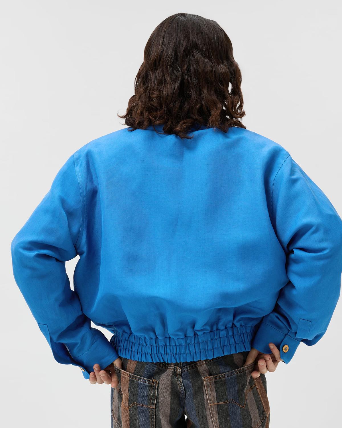 Wool-Linen Blouson - Image 3