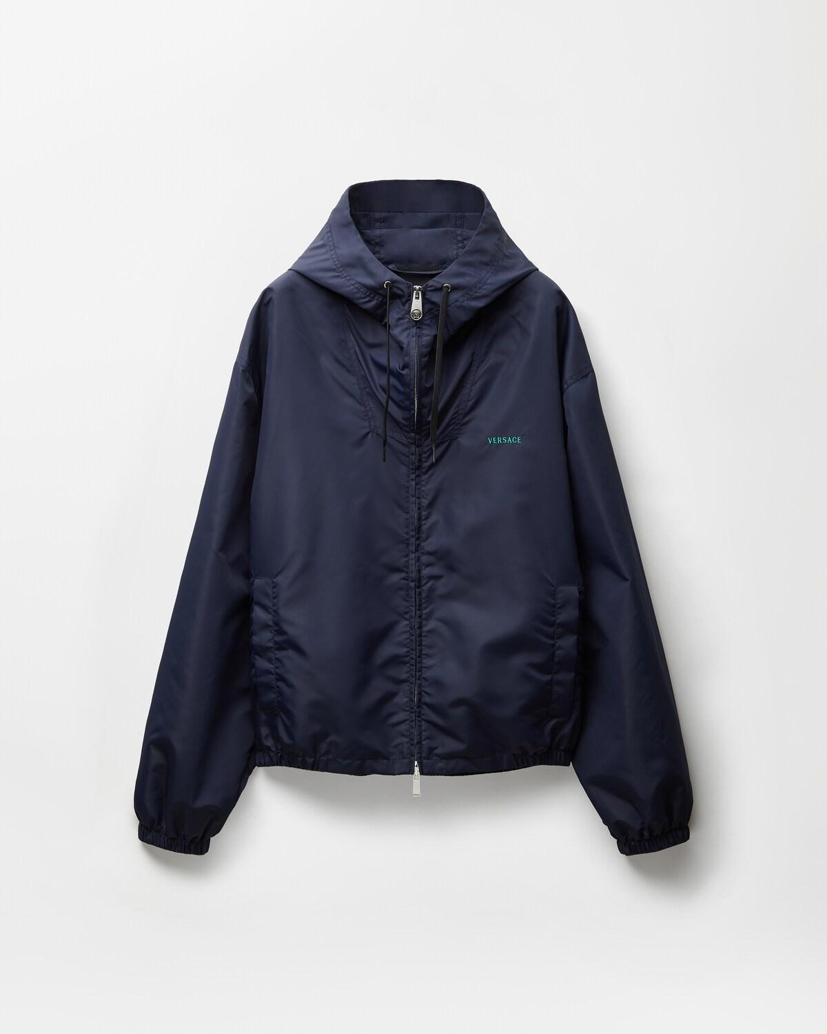 Embroidered Nylon Windbreaker