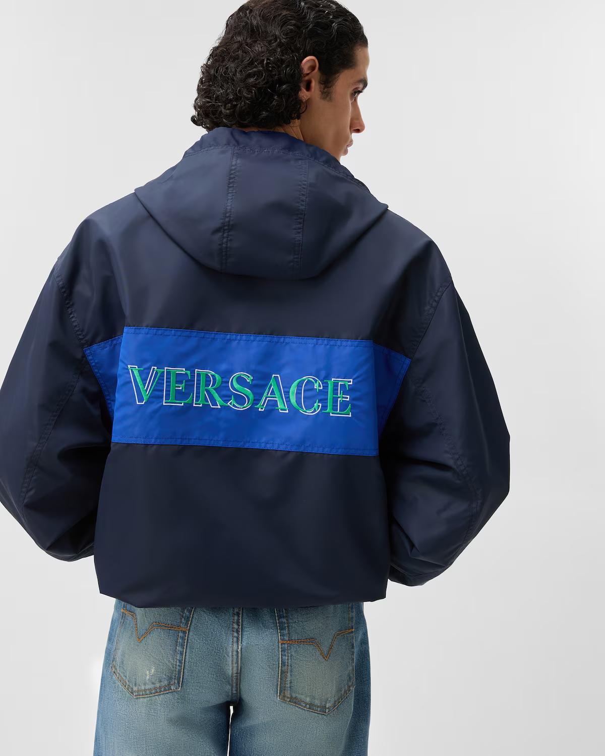 Embroidered Nylon Windbreaker - Image 3